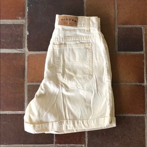 🌿Vintage Yellow Denim Shorts